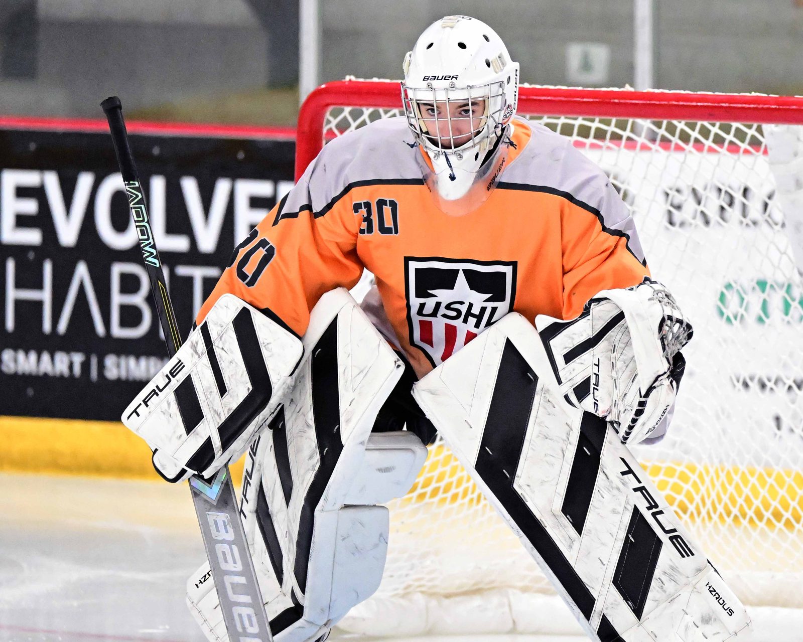 Eamonn Zaouk in goal